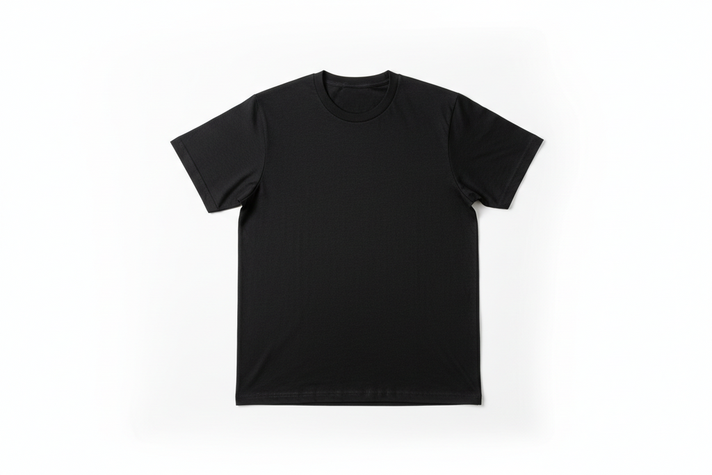 Black short sleeve t-shirts