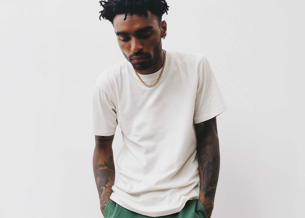 White plain M.R t-shirts