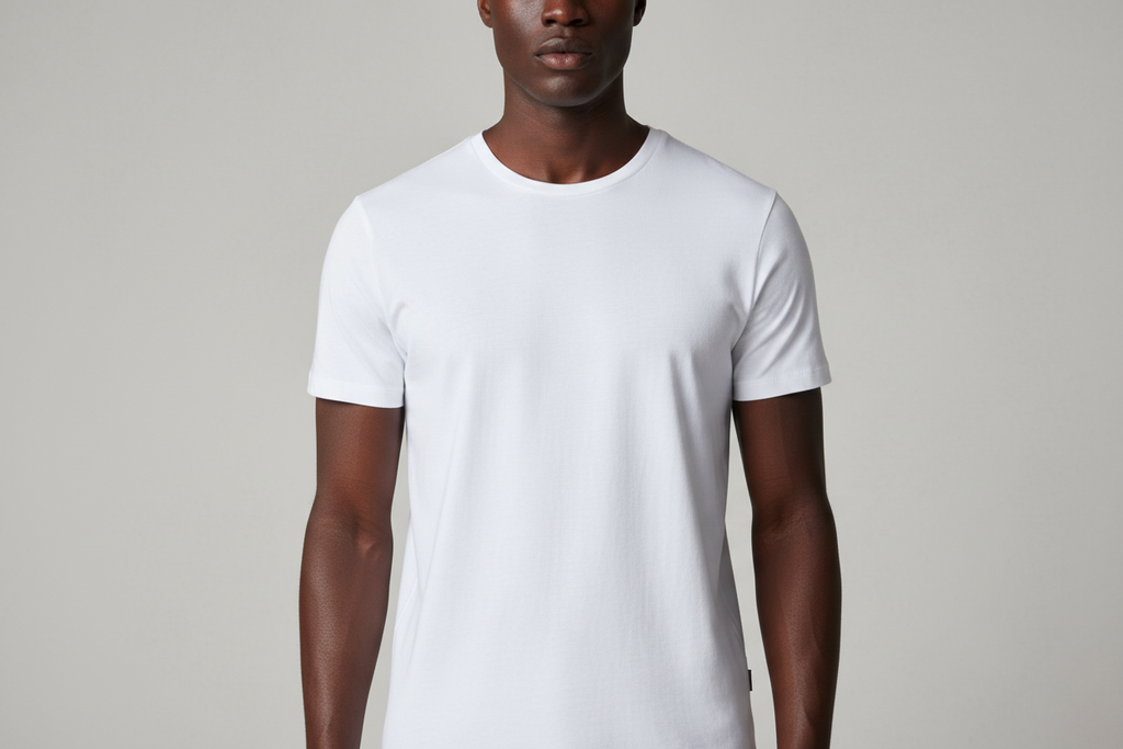 White plain M.R t-shirts