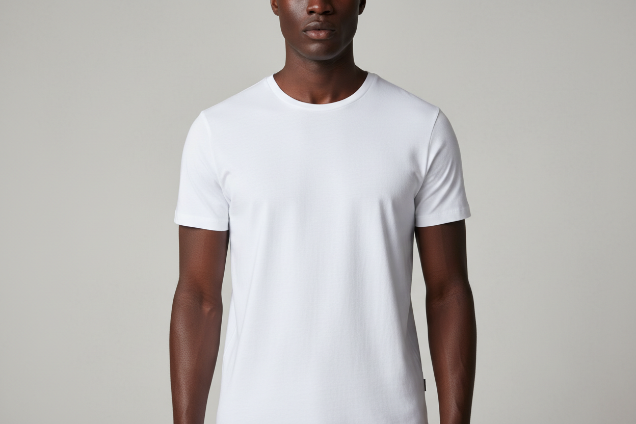 White plain M.R t-shirts